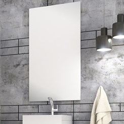 Espelho para Banheiro com Painel Branco 50X90cm Sigma Bosi - Branco