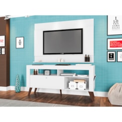 Home Com Bancada e Painel Dinamarca - Art In - Branco