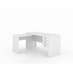 Mesa Para computador Office Me4106 - Tecno Mobili - Branco
