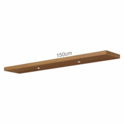 Prateleira 150 cm com Led DLC Freijó